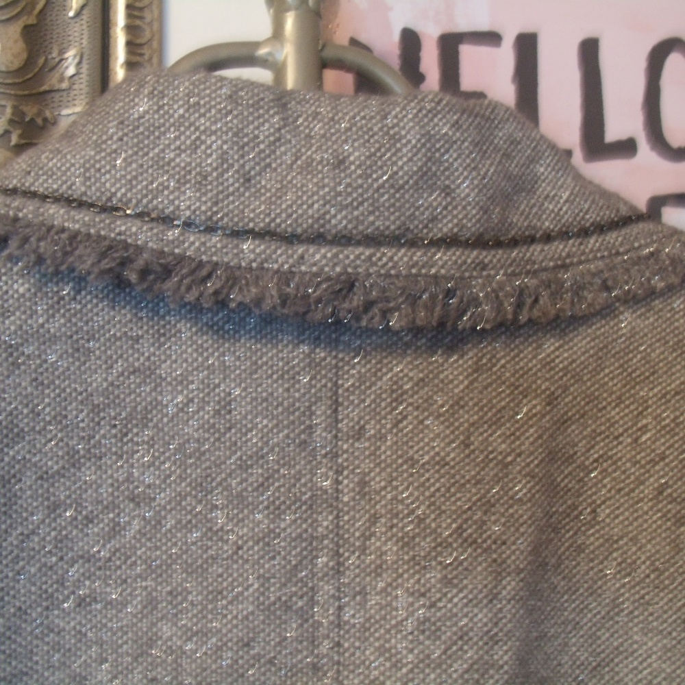 Cache Gray Shimmer Blazer - image 7